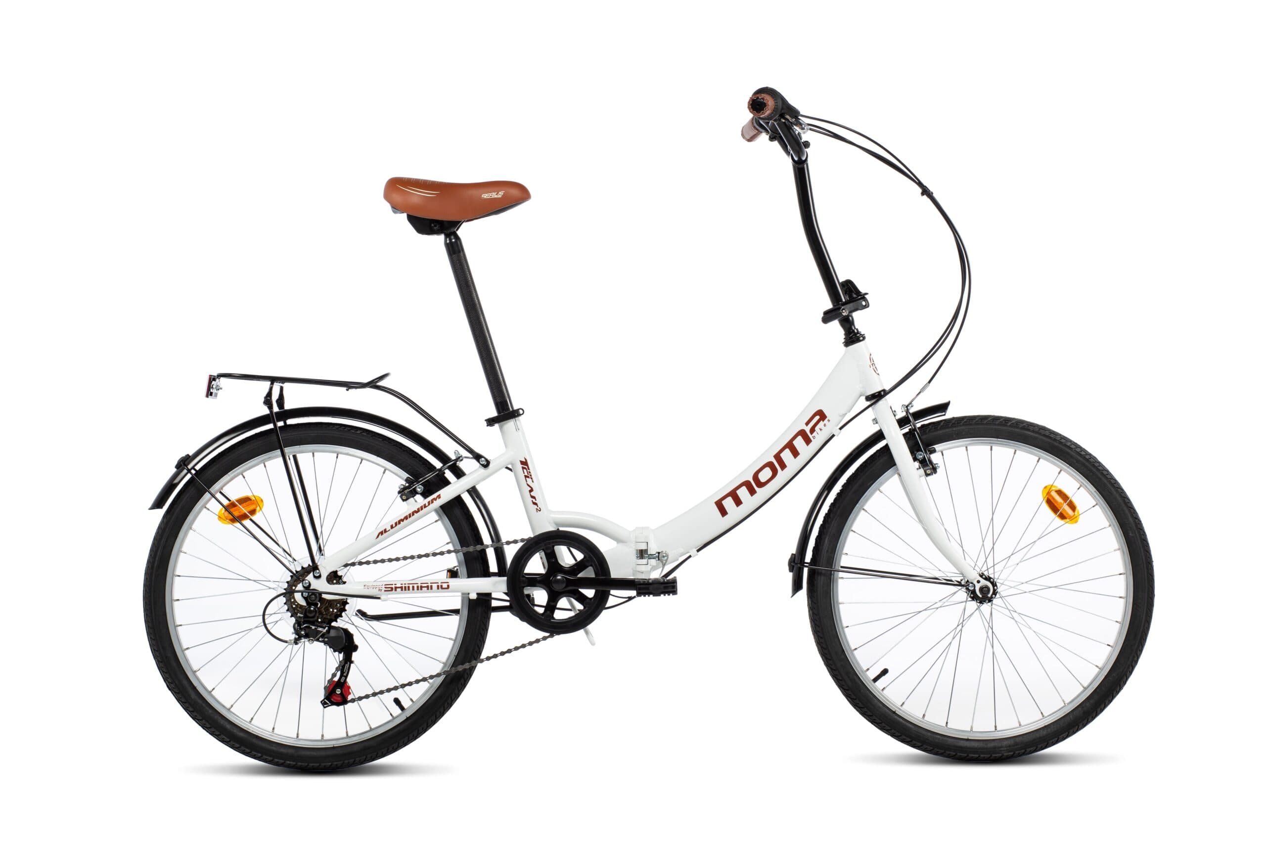 Bicicleta dobrável Top Class 2 Branca - M