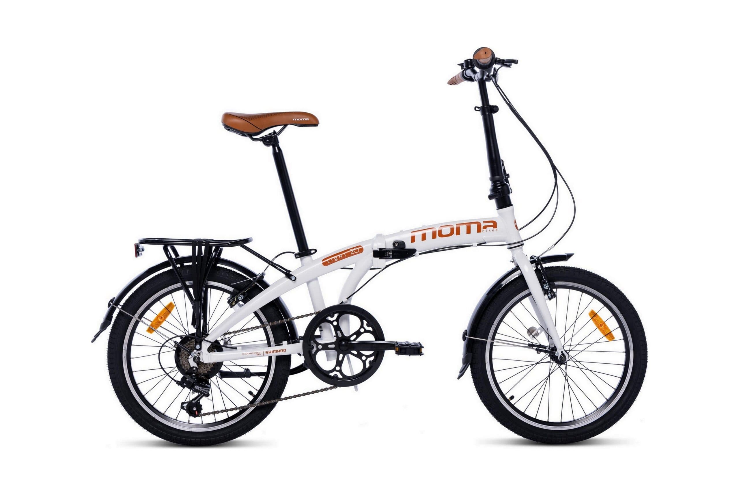 Bicicleta dobrável Light 20 Branca - L