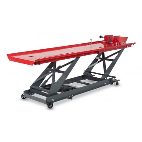Pont Moto Hydraulique 450 Kg avec Pédale de Commande Mw Tools Tpsl420