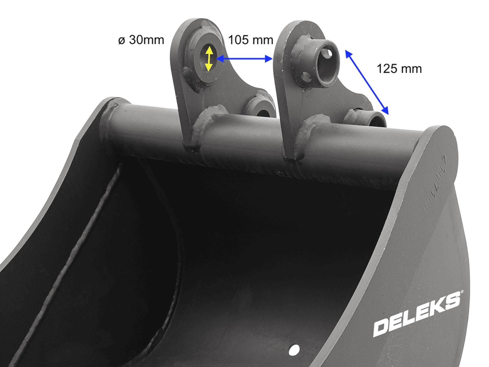 GODET DE TERRASSEMENT MINI PELLE 40 CM NORTECK