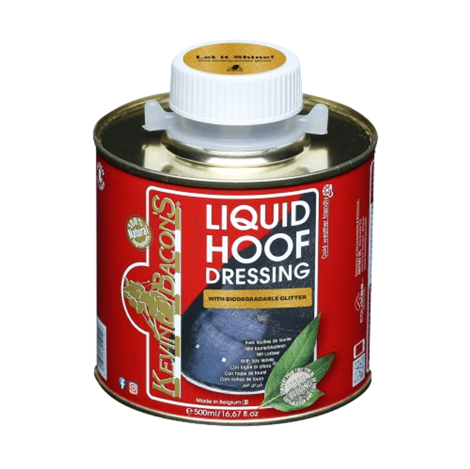 Liquid Hoof Dressing Glitter Edition - Gold NEW - Kevin Bacon