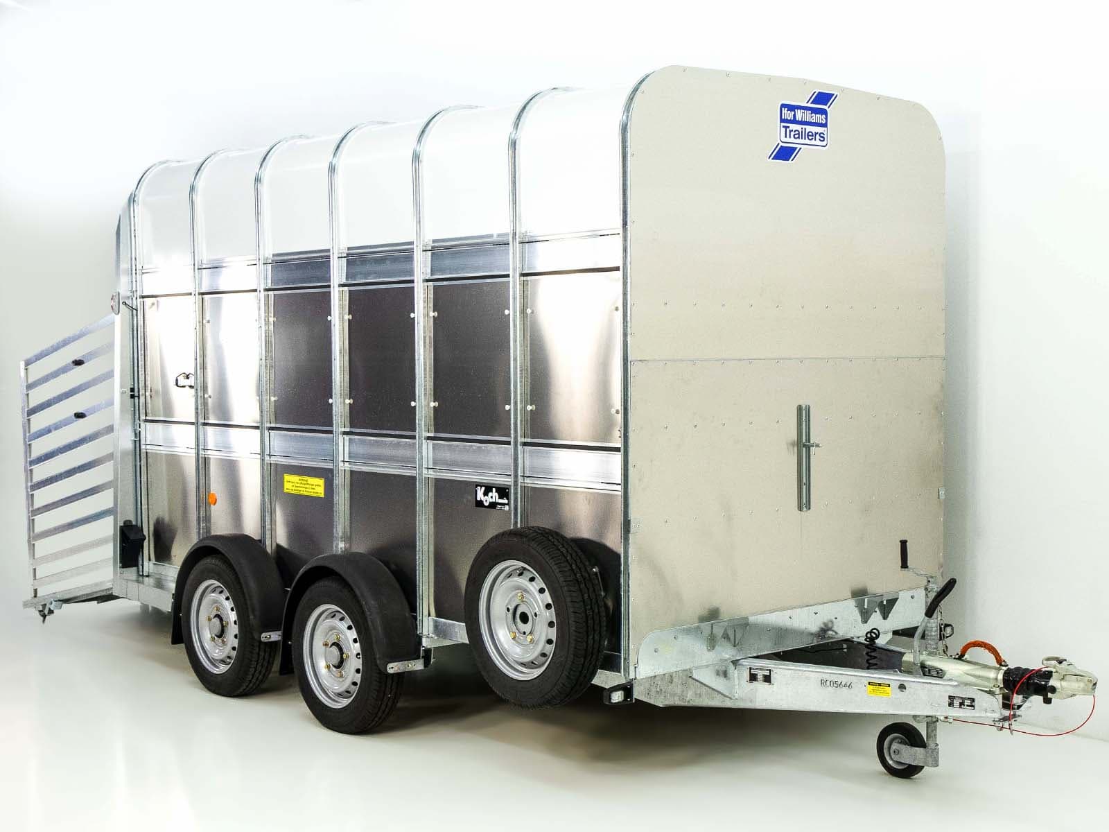 Ifor Williams Viehanhänger TA510 12×7 178×372 cm Höhe: 213 cm 3,5t Kombi/Tür-Neu