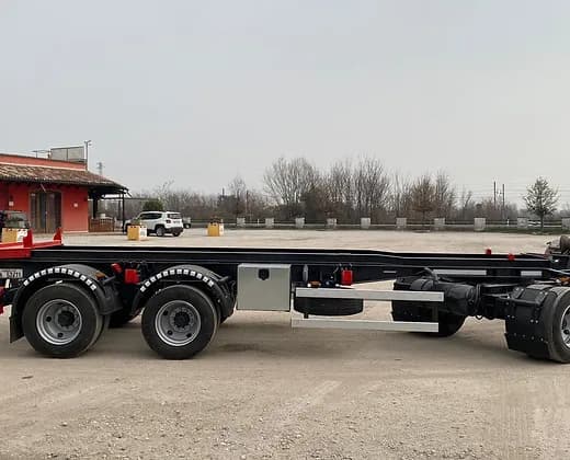 Zorzi Roll-Off-Trailer mit Bogenaufbau (Länge: 8 m)-Neu
