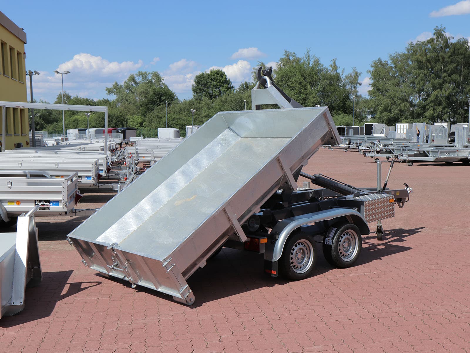 Vezeko KONOS Abroll-Muldenkipper 3,5t | 40er Mulde | Hakengerät-Neu