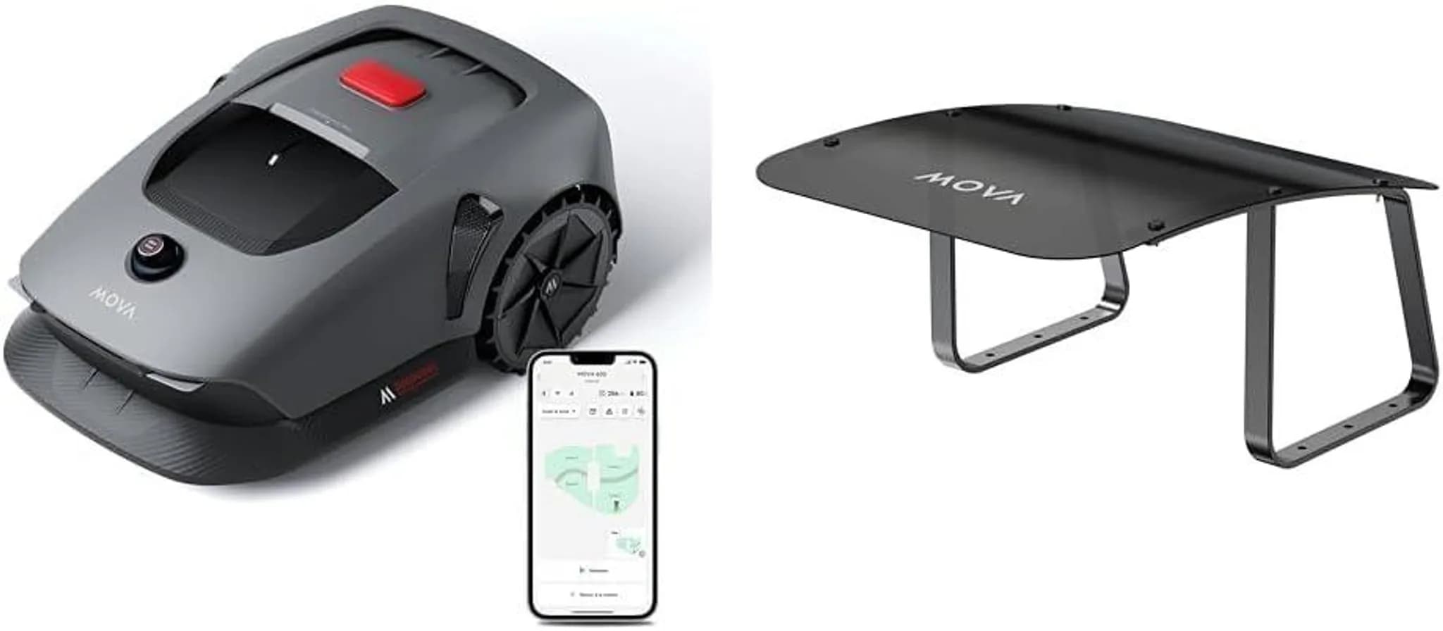 MOVA 600 Mähroboter mit Überdachung, für 600 m²