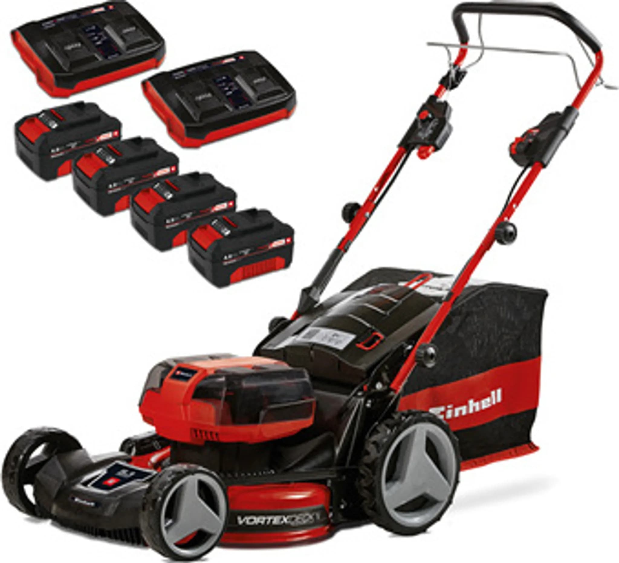 Einhell Power X-Change Akku-Rasenmäher GP-CM 36/47 S HW Li (4x4,0Ah)