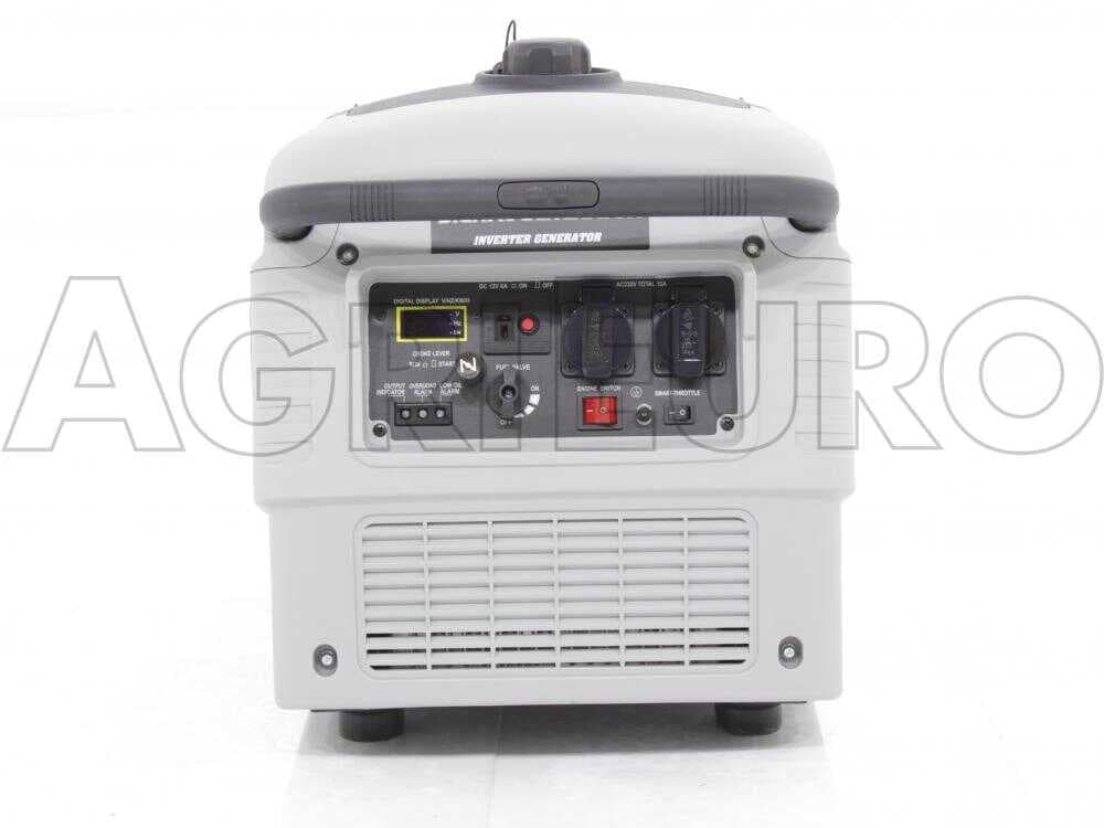 AMA G3000I - Leiser Inverter-Stromerzeuger mit Rädern 3 kW - Dauerleistung 2.8 kW - 230V