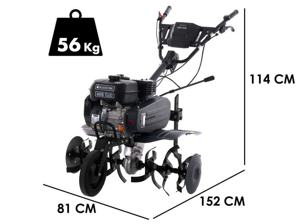 Benzin-Motorhacke BlackStone MHB 1500 - Benzinmotor 212ccm