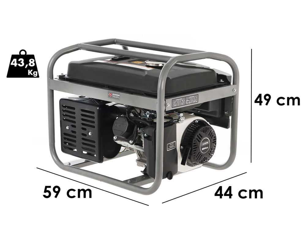 Blackstone BG 5050-X - Benzin Stromerzeuger 230V - 3.6 kW