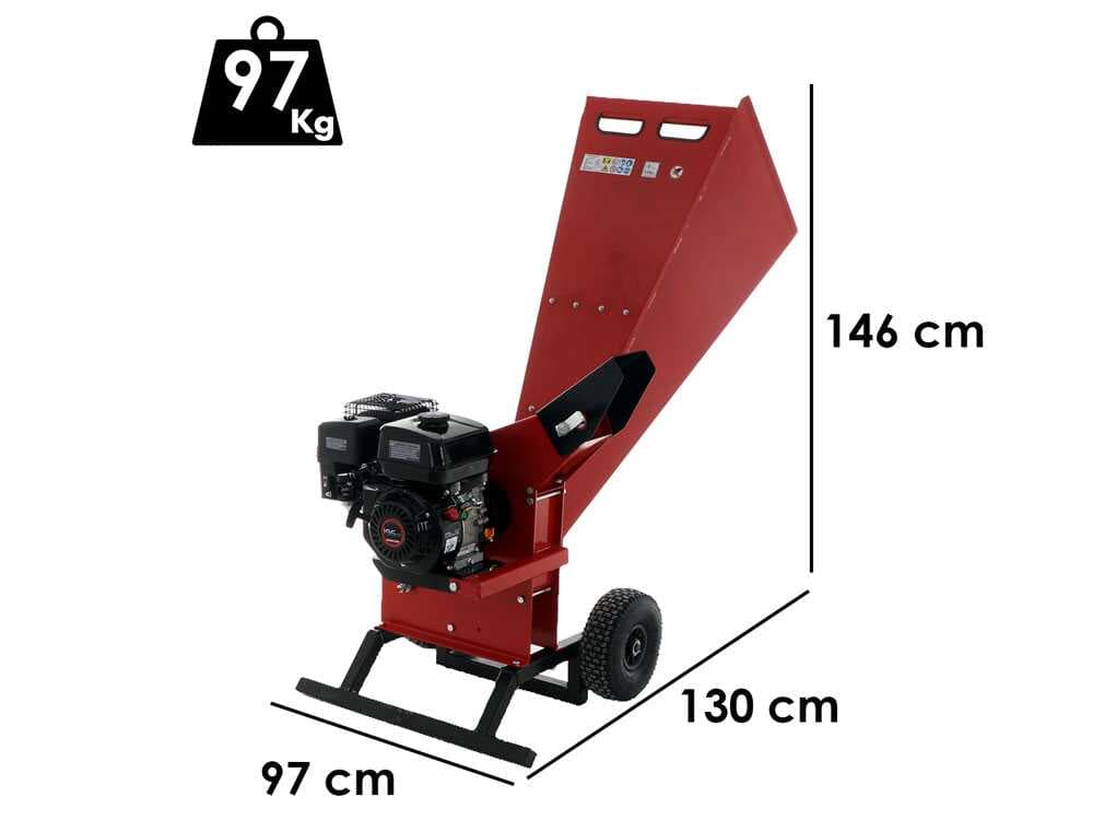 Blue Bird SHL 700 - Häcksler mit Verbrennungsmotor - Loncin Motor 6.5 PS