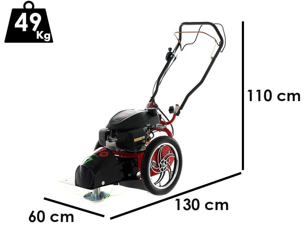 BlueBird FLO SPEED 7HO - Benzin-Fadenmäher mit Radantrieb - Motor Honda GCVx 170