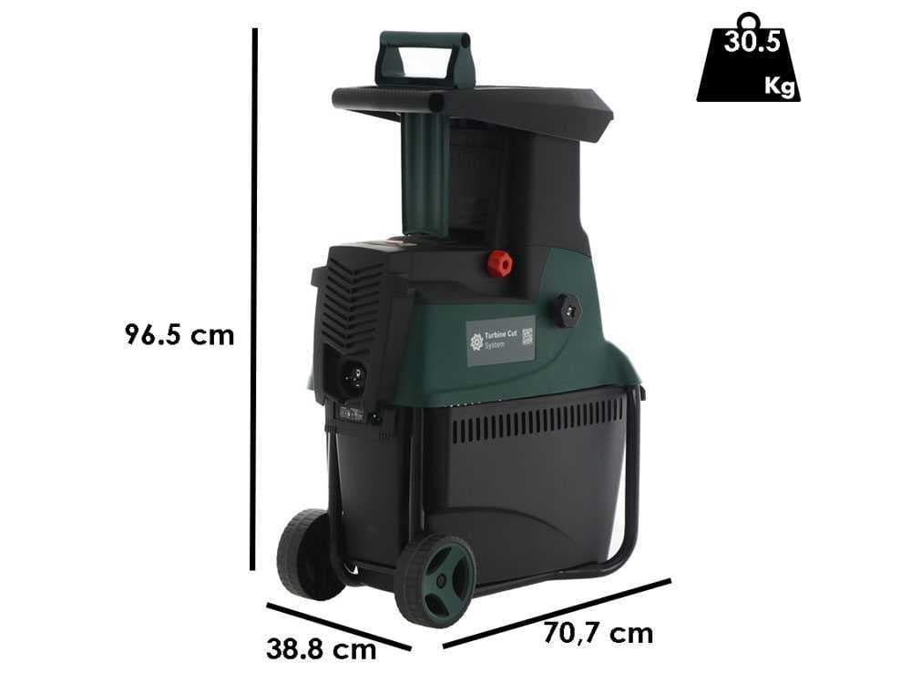 Bosch AXT 25 TC - Elektrischer Häcksler - 53 L Fangkorb