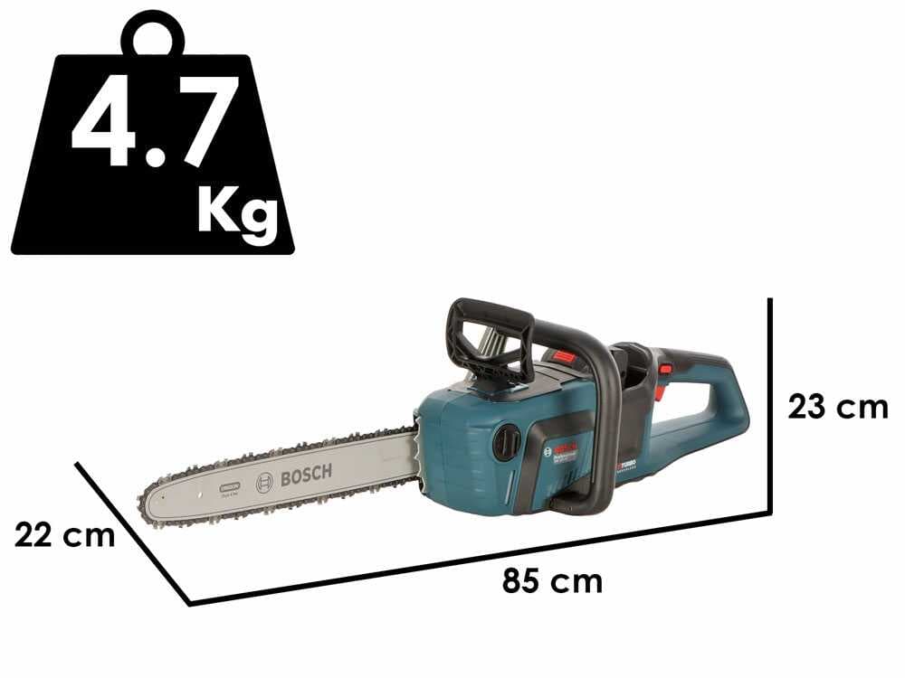 Bosch Professional BITURBO GKE 18V-40 Kettensäge - 18V 8Ah - Schwert 40cm