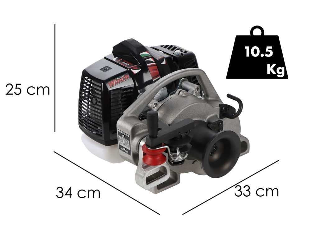 Docma VF80 BOLT - Seilwinde - Motor Solo HP50E-A - Komplett-Kit