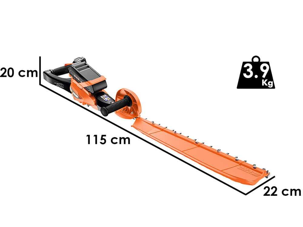 Echo DHCS-2800 - Akku-Heckenschere Schnittlänge 71.4 cm - SOLO - ohne Akku und Ladegerät