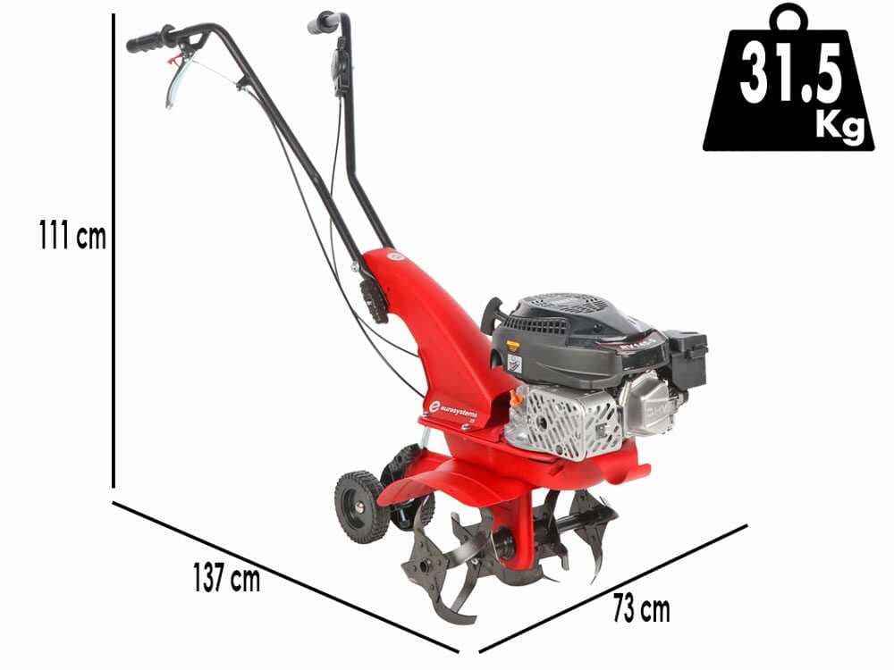 Eurosystems Z2 - Benzin-Motorhacke - Rato RV145