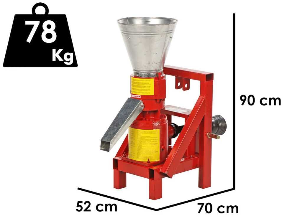 GeoTech TWPM150 - Pelletpresse für Traktor - Pelletherstellung für die Heizung