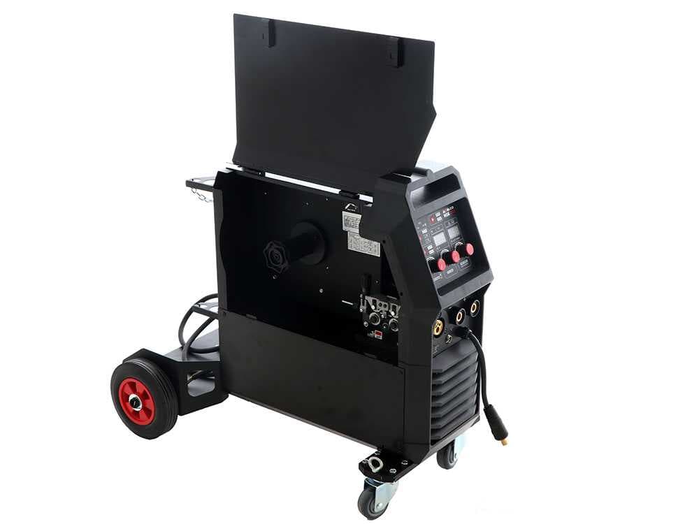 Inverter-Schweißgerät Multiprocessing Awelco MIG 350 - MIG-TIGLIFT-MMA - dreiphasig - GAS/NO GAS