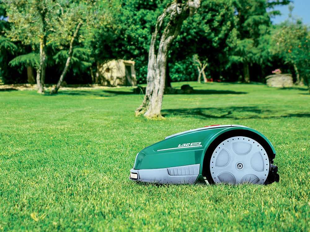 Mähroboter Ambrogio L32 Deluxe - Mähroboter mit Begrenzungskabel- Akku 25,9 V und 2,5 Ah