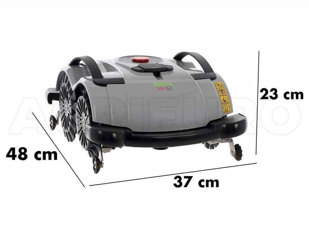 Mähroboter Wiper Blitz XH2 NIKO ohne Begrenzungskabel - Keine Installation notwendig