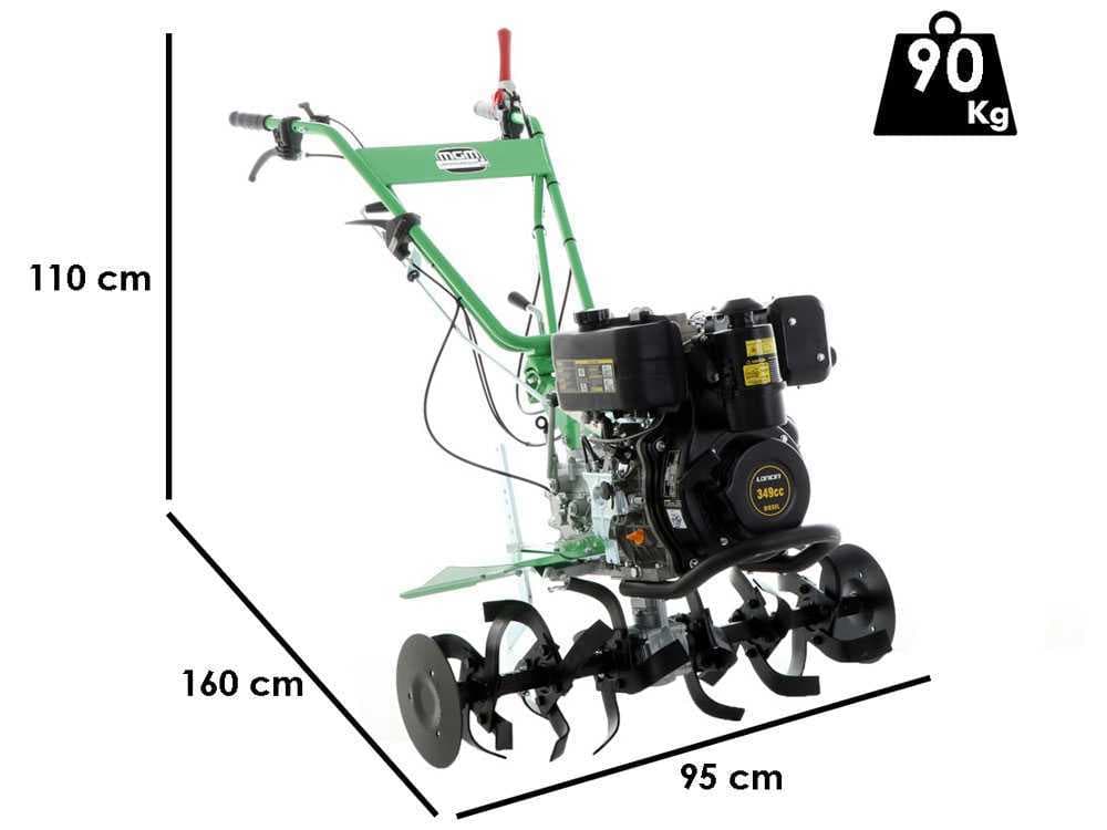 Motorhacke Lampacrescia MGM DL914 - Loncin Motor