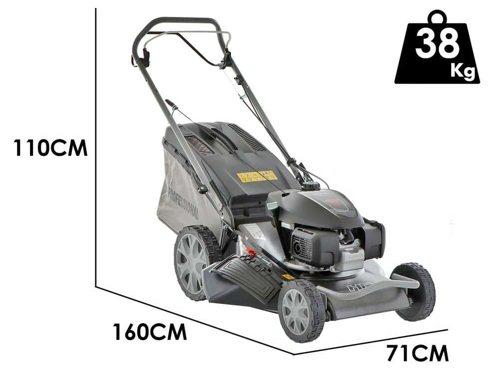 Rasenmäher mit Antrieb Marina Systems HR 54 SH - 4IN1 - Motor Honda GCVx 170