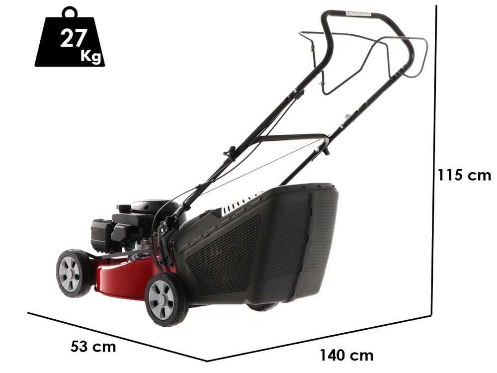Rasenmäher mit Radantrieb CastelGarden XC 48 S C - 4 in 1 - 139 ccm Motor - 46 cm Schnittbreite