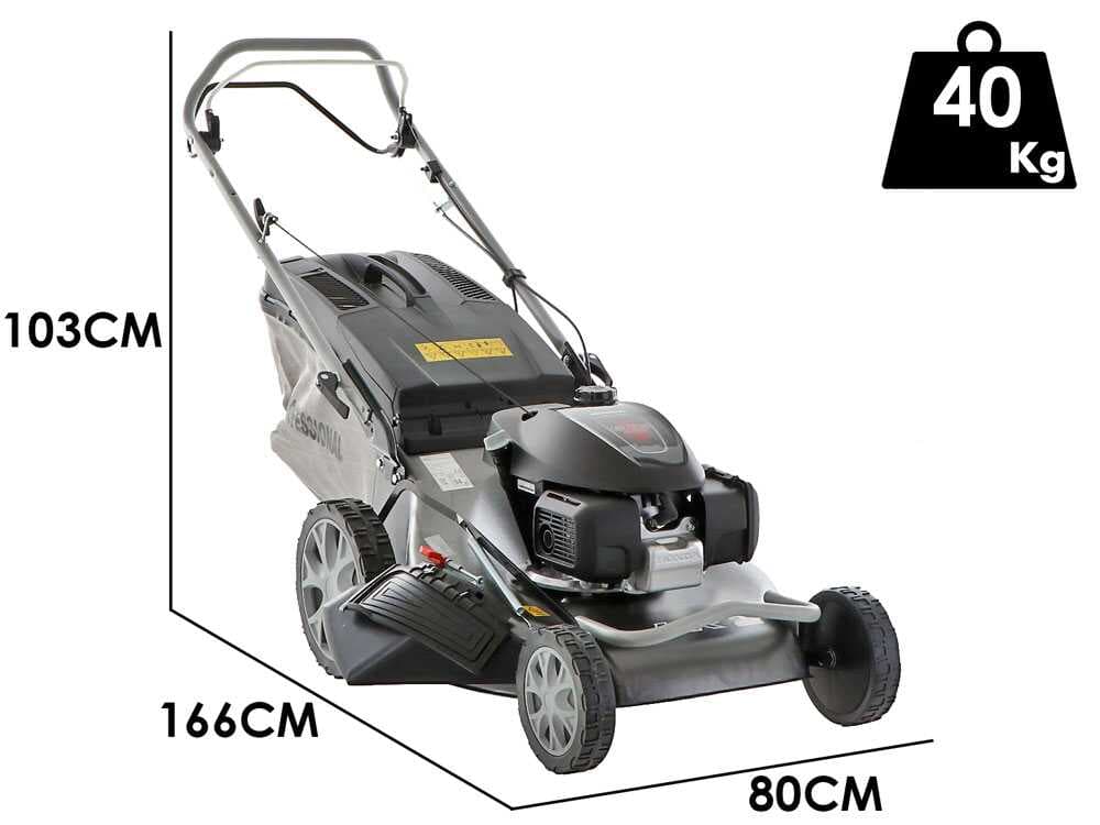Rasenmäher mit Radantrieb Marina Systems HR 54 SH - 4IN1 - Motor Honda GCVx 200