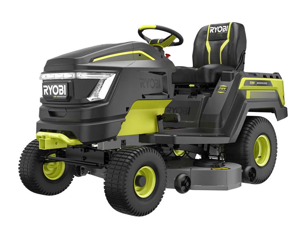 RYOBI RY72TMX117-310 Akku-Rasentraktor- 72V / 3x10Ah