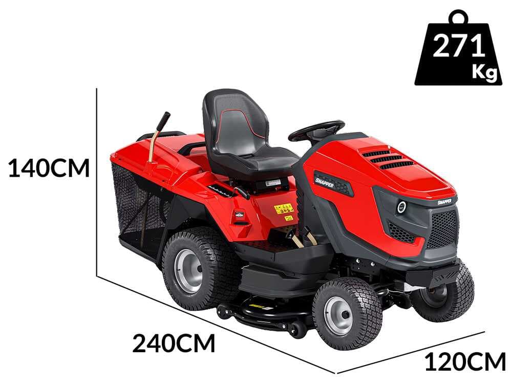 Snapper RTX102 - Rasentraktor - Briggs&Stratton 724cc - Fangkorb - Mulchschnitt