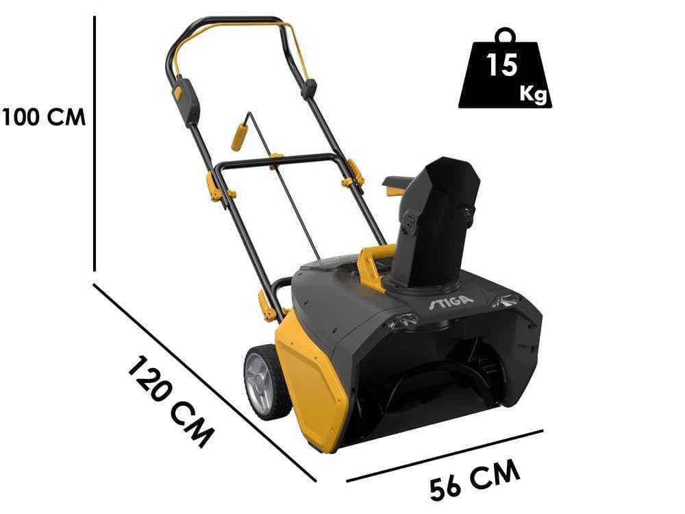 Stiga ST 700e – Akku-Schneefräse – OHNE AKKUS UND LADEGERÄT