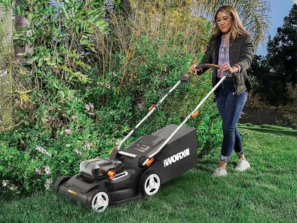 Worx Nitro WG745E - Akku-Rasenmäher - 2x20V/4Ah - Schnittbreite 41cm