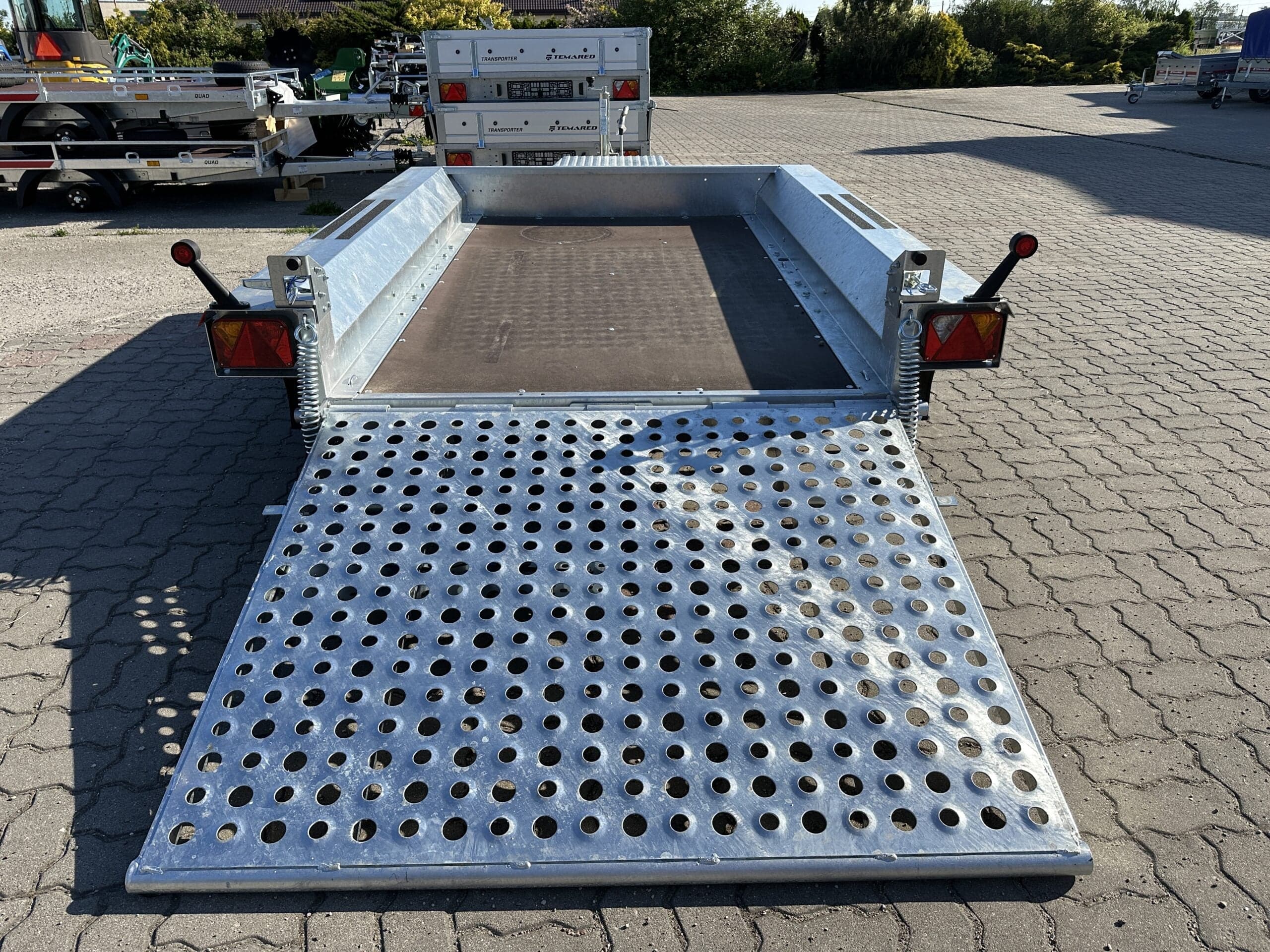 Temared Baumaschinenanhänger Builder 2615, 2700 kg