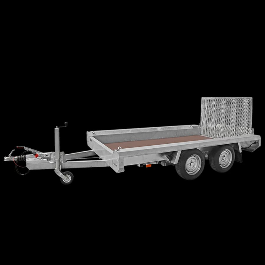 Porte-engins Terrax-2 2600 basic ( hayon de chargement H=1000mm) Hulco