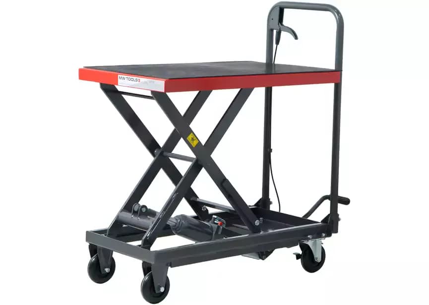Table élévatrice hydraulique mobile à ciseaux 250 kg MW Tools