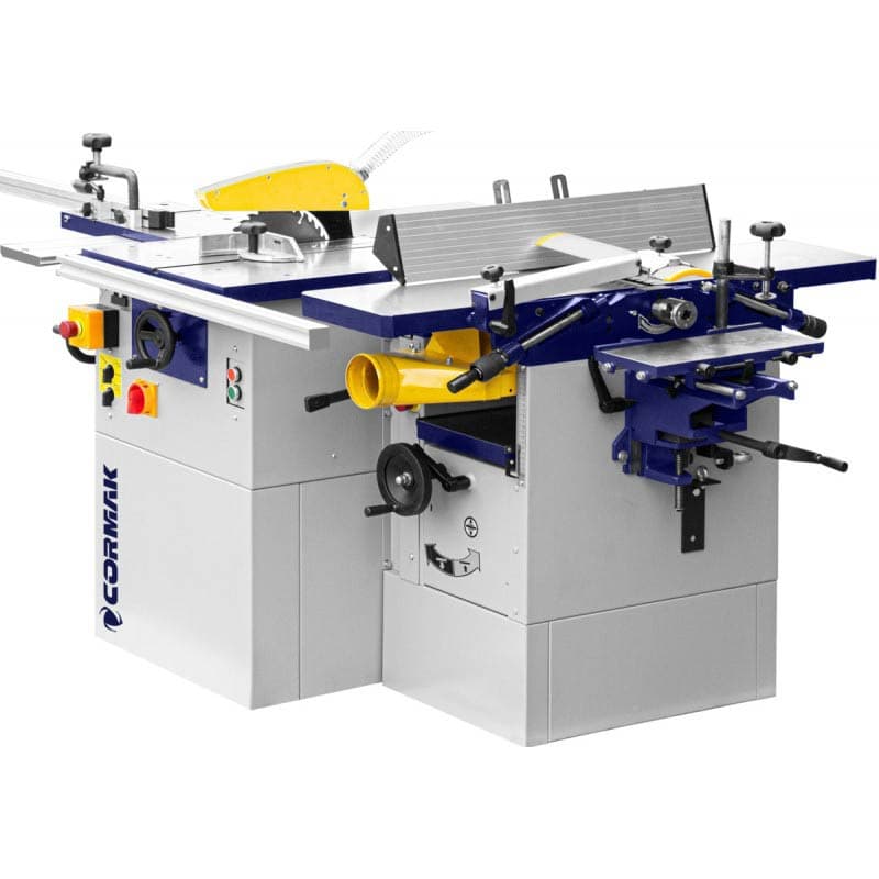 Cormak CM250 – Combinée à bois 5 opérations – 230 V / 400 V – Largeur de passe 250 mm