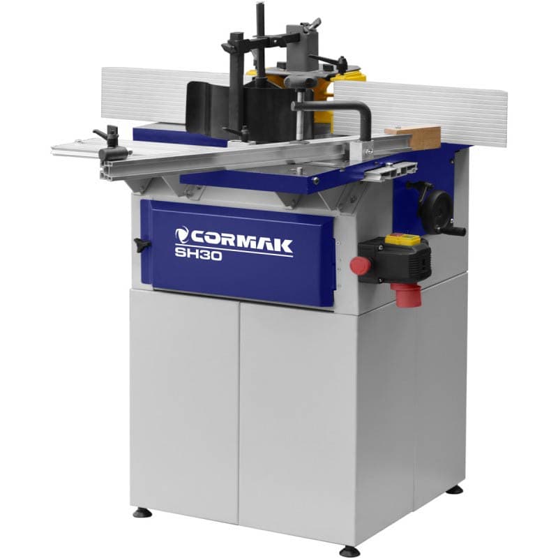 Cormak SH30 – Mini toupie d’atelier 3 vitesses avec arbre interchangeable – Puissance 1500 W