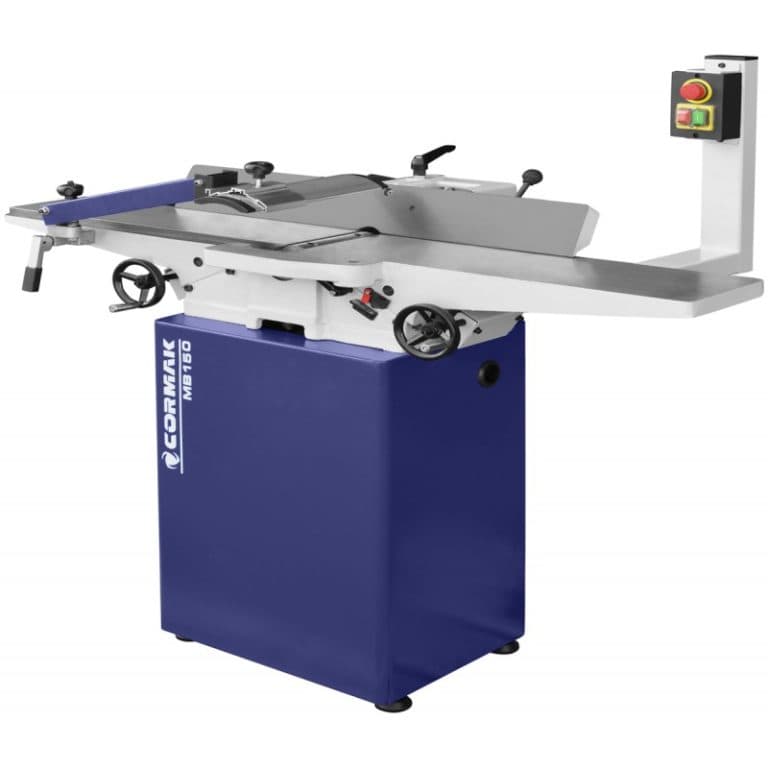 Cormak MB150 – Dégauchisseuse d’atelier – Largeur de passage 152 mm / 1500 W – 230 V