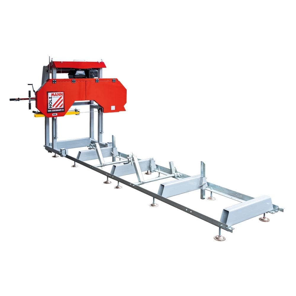 Holzmann BBS550SMART-G – Scie à grumes thermique – Longueur de coupe 1050 mm – 8200 W