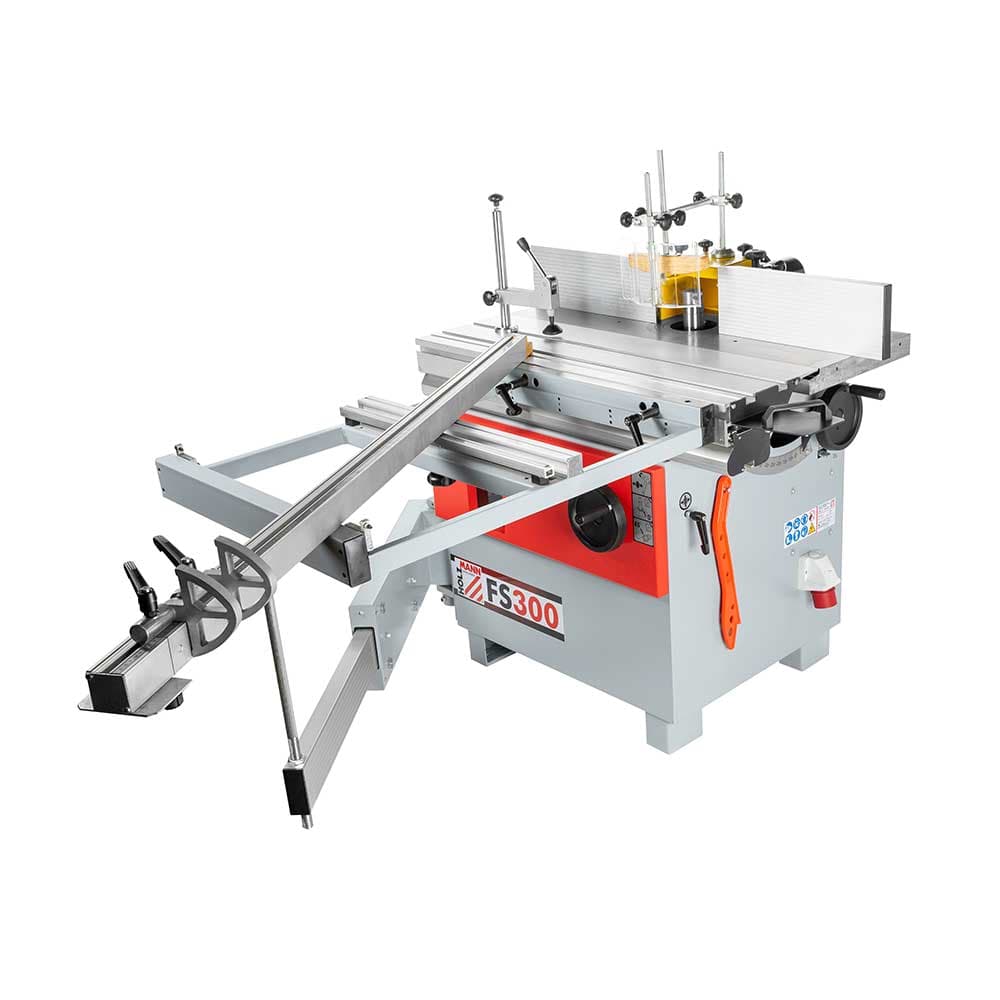 Holzmann FS300 – Toupie professionnelle 4 vitesses 400 V 3000 W