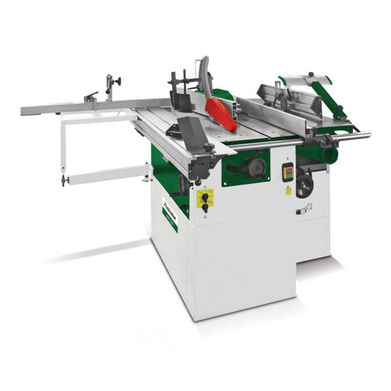 Holzstar UMK 5-250 – Combinée à bois monophasée 5 opérations avec chariot à déligner 1300 mm