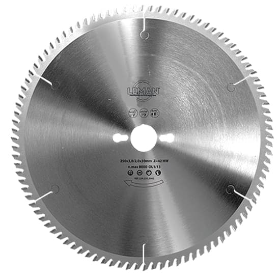 Lame de scie circulaire de mise à format D. 315x30 mm 72 dents