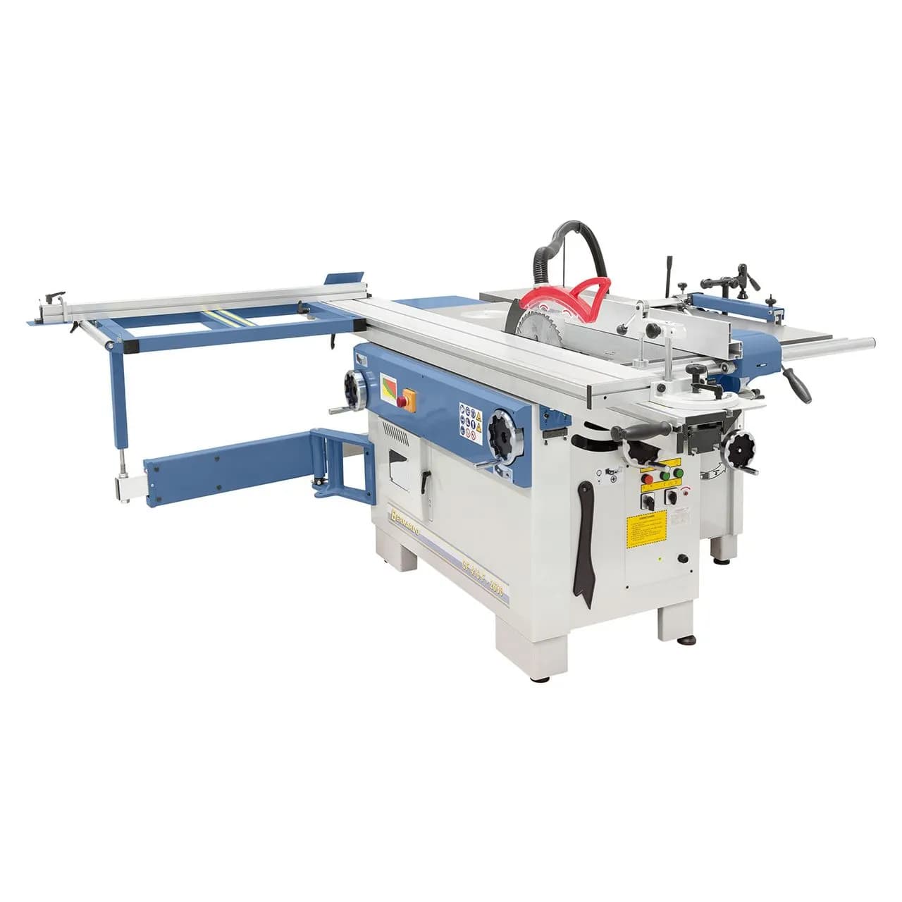 Combiné à bois 6 opérations Bernardo CF410F avec chariot de 2600 mm – 400 V