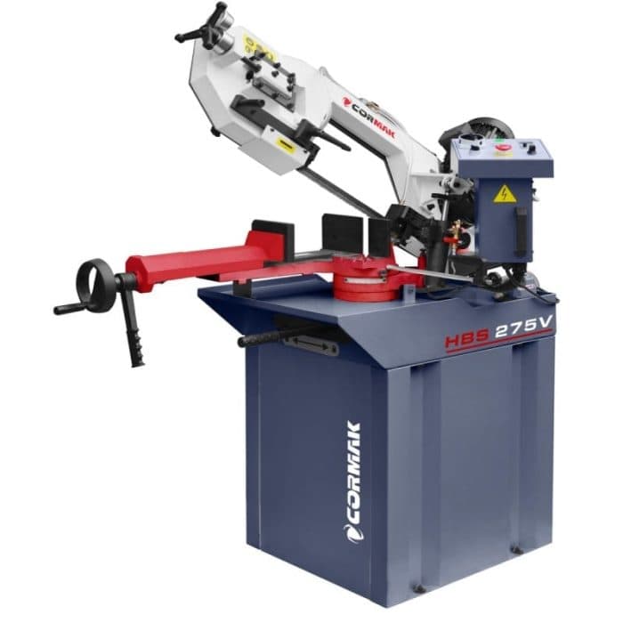Scie à ruban à métaux Cormak HBS275 400V triphasé