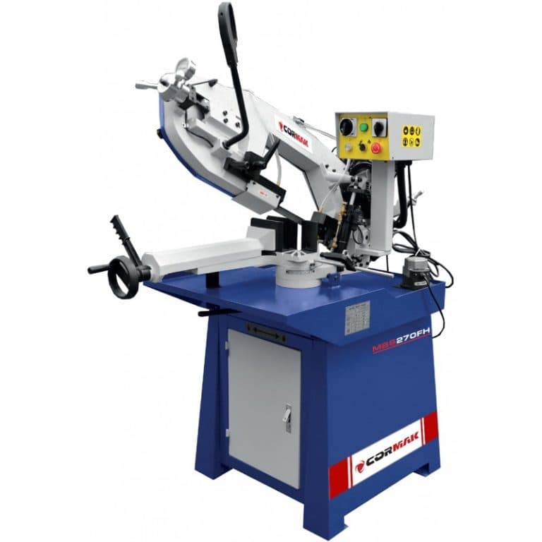 Scie à ruban à métaux Cormak MBS270FH 400V triphasé