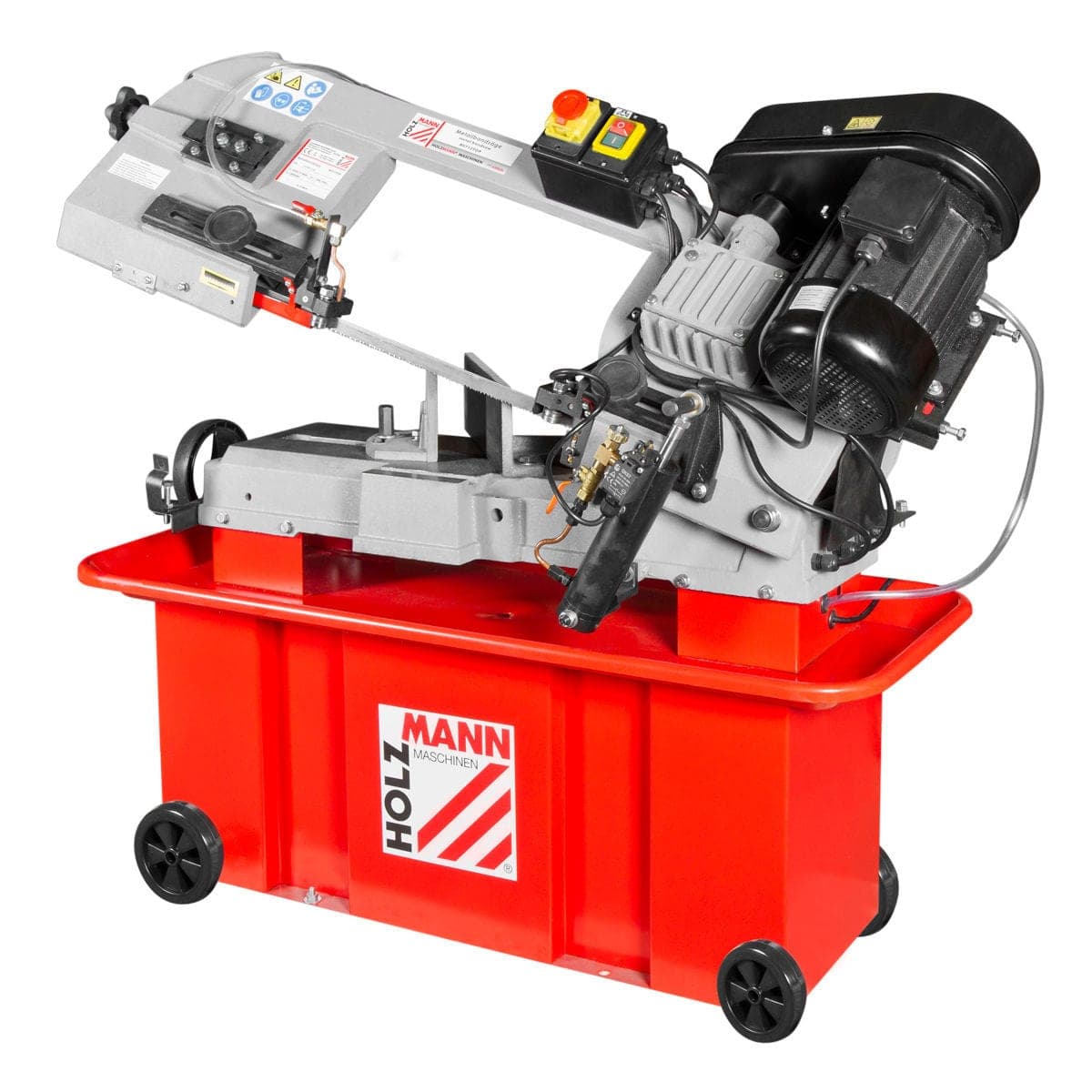 Holzmann BS712TOP – Scie à ruban à métaux descente et arrêt automatique, diamètre de coupe 180 mm | 400 V 1100 W