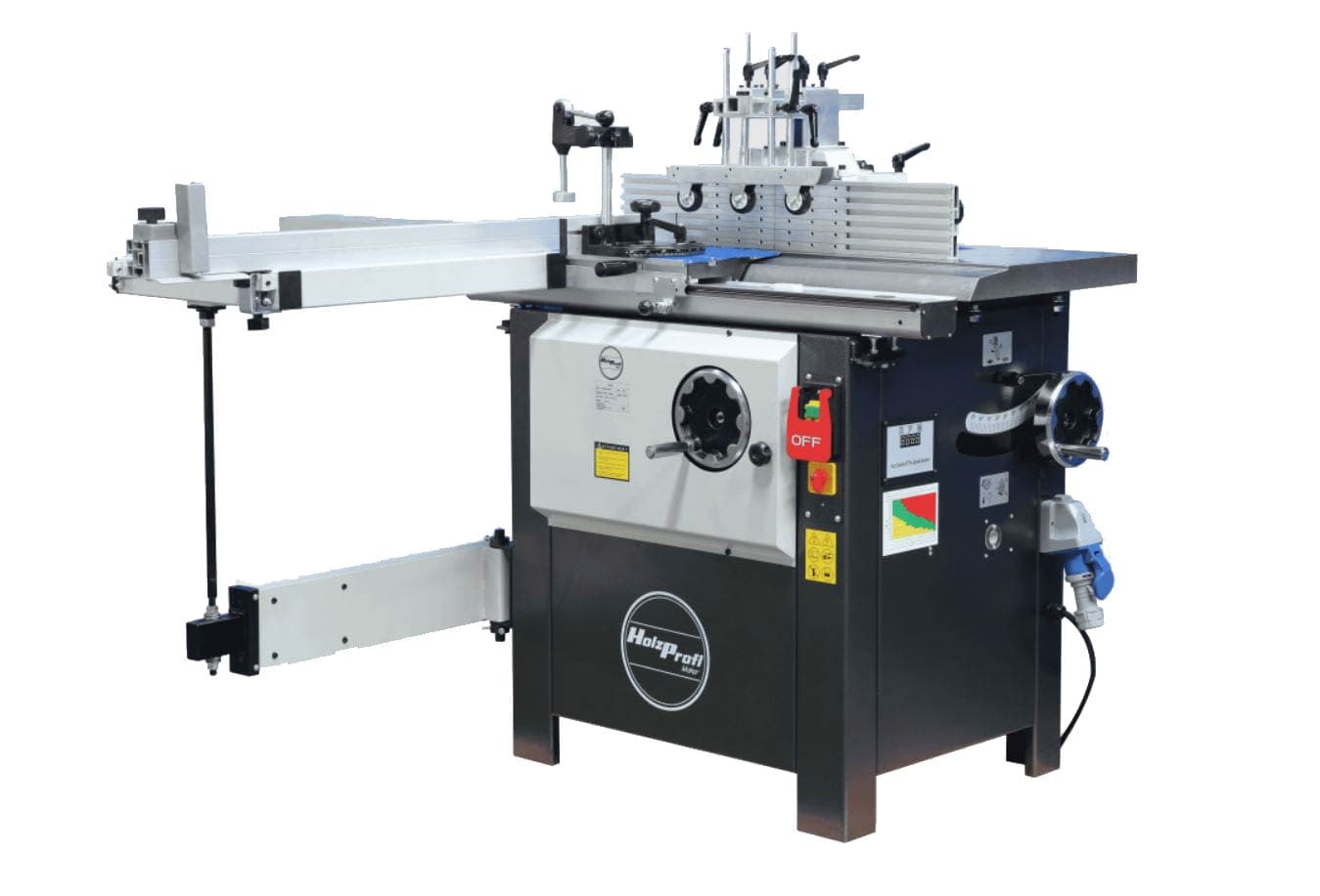 Holzprofi Maker TO1000M-MONO – Toupie avec chariot ras de lame 1000 x 240 – 2800 W – 230 V