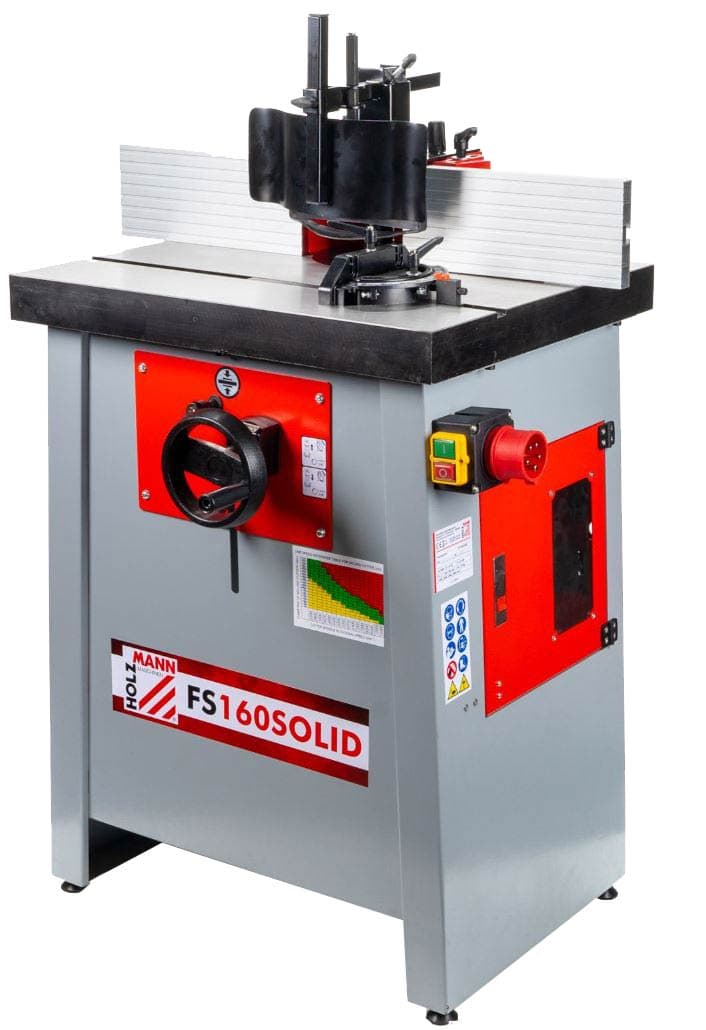 Holzmann FS160SOLID – Toupie compacte – Course d’arbre 100 mm – 400 V 2200 W
