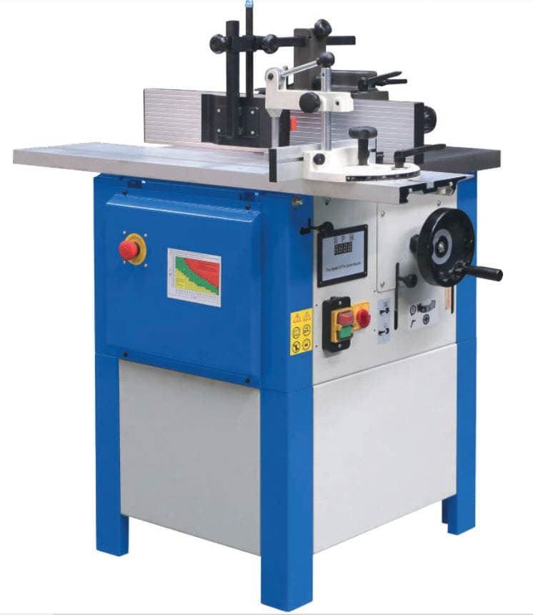 Jean L’Ébéniste MX5108 – Toupie équipée d’un arbre interchangeable fixe Ø 30 mm 230 V/50 Hz 1,5 kW/2,0 CV