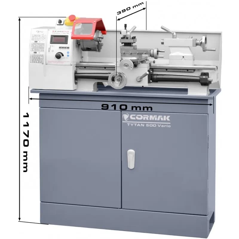 Tour universel Cormak Tytan 500 Vario 230 V avec base